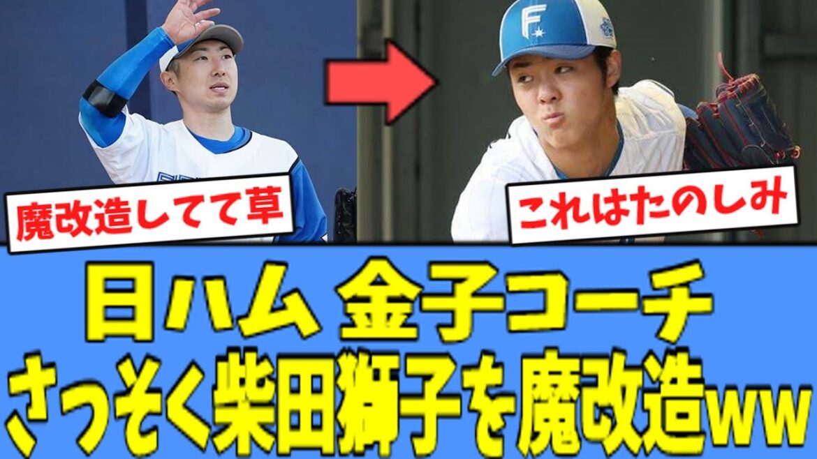 【伝授】日ハム 柴田獅子、金子コーチの"魔改造"で絶対的な変化球を手にした模様ｗｗｗ