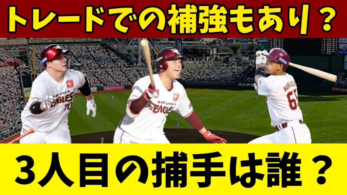 【楽天】捕手の人数足りてる？捕手事情について考える！
