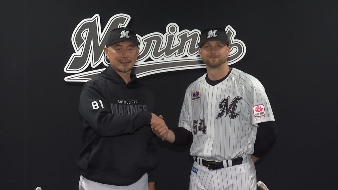 オースティン・ボス投手 入団会見