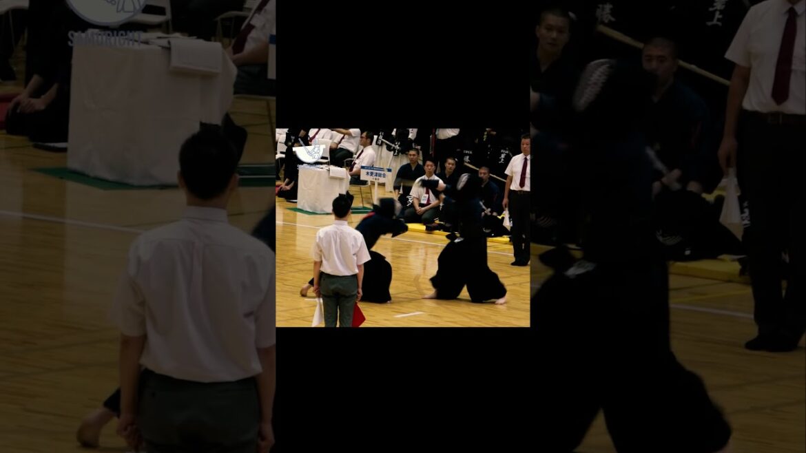 Countering Kote with Effective Men - Kendo 小手への効果的な面返し - 剣道 #kote #men #kendo #shorts