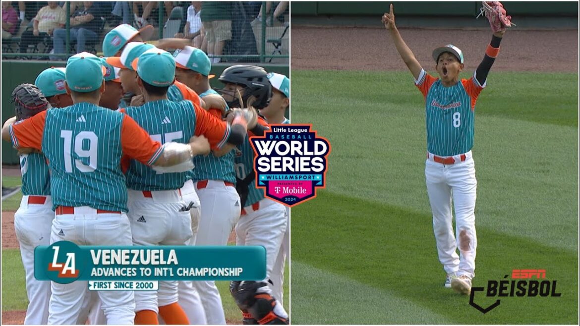 VENEZUELA a la FINAL INTERNACIONAL de la SERIE MUNDIAL DE PEQUEÑAS LIGAS. 3-2 a JAPÓN | ESPN Beisbol VENEZUELA a la FINAL INTERNACIONAL de la SERIE MUNDIAL DE PEQUEÑAS LIGAS. 3-2 a JAPÓN | ESPN Beisbol