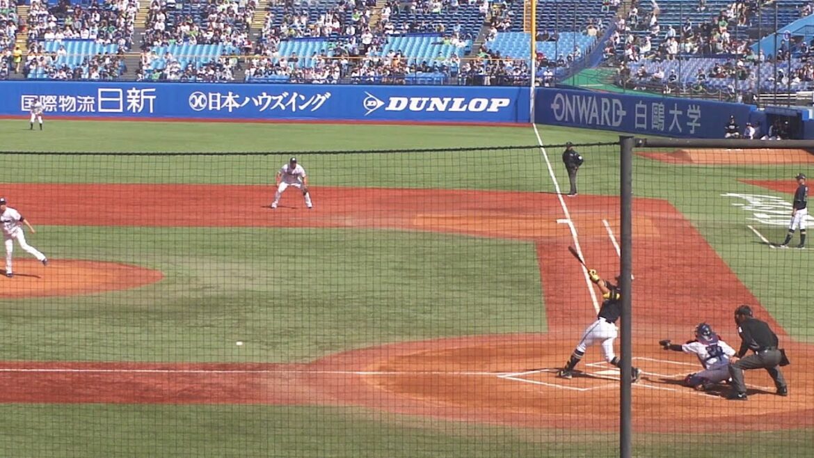 オリックス 杉本裕太郎 タイムリーツーベースヒット　オープン戦 ヤクルト vs オリックス　2025年3月14日(金) 神宮球場
