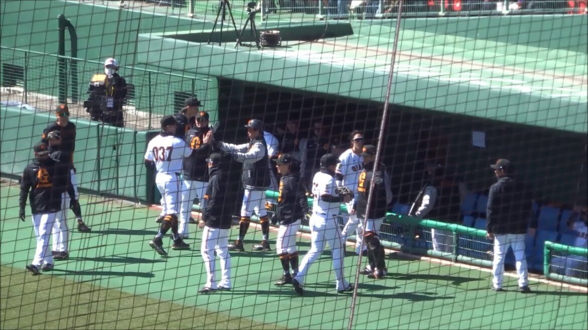 高橋礼、2回表のピッチング ＋ M.フルプのダイビングキャッチ！【巨人2軍 vs 斗山ベアーズの練習試合（2025.02.24）】