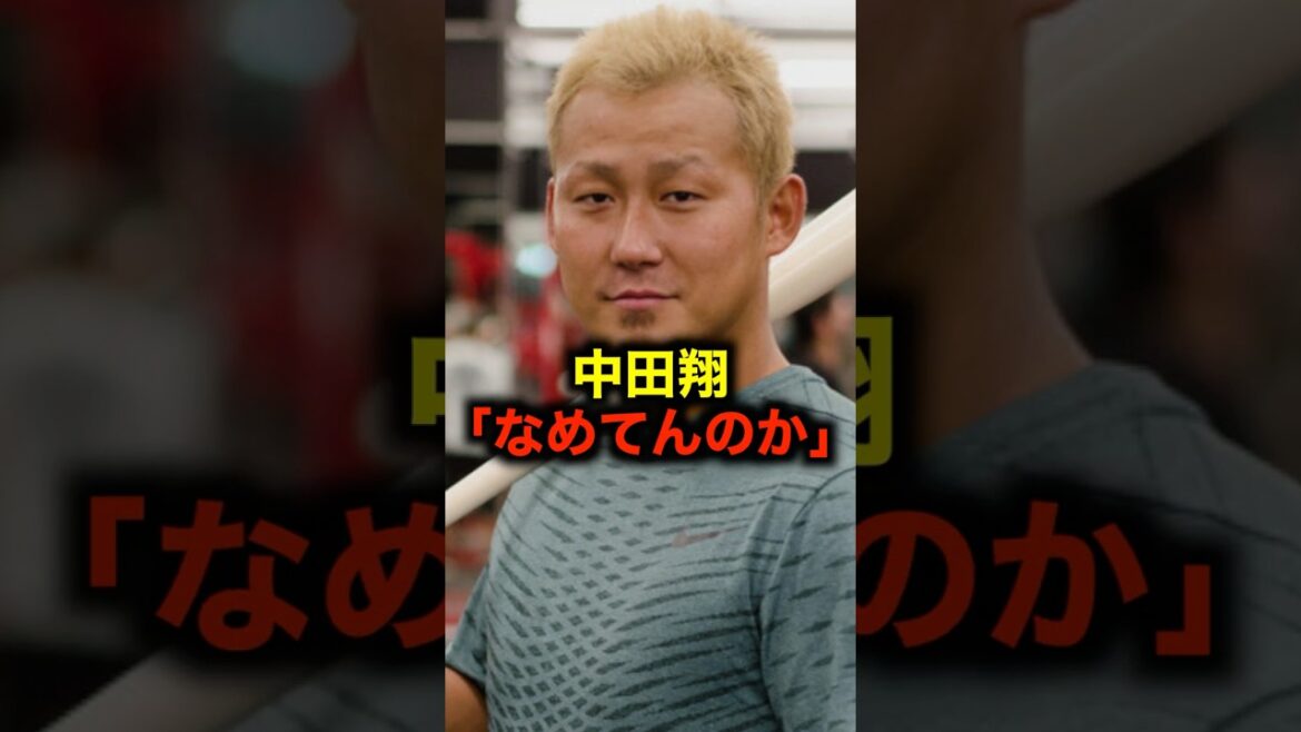 中田翔「なめてんのか」 #野球 #中田翔 #野球解説