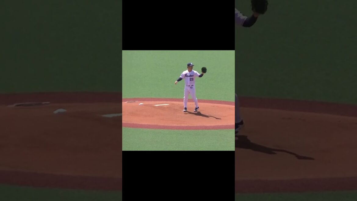 スワローズ小川泰弘2024年投球フォーム【ヤクルトスワローズ対 千葉ロッテマリーンズ イースタン2024年4月19日】