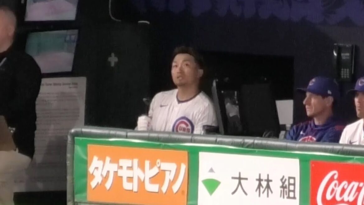 鈴木誠也、広島カープ時代を共に過ごした長野久義の応援歌を口ずさむ📣 MLB東京シリーズ 2025年3月16日