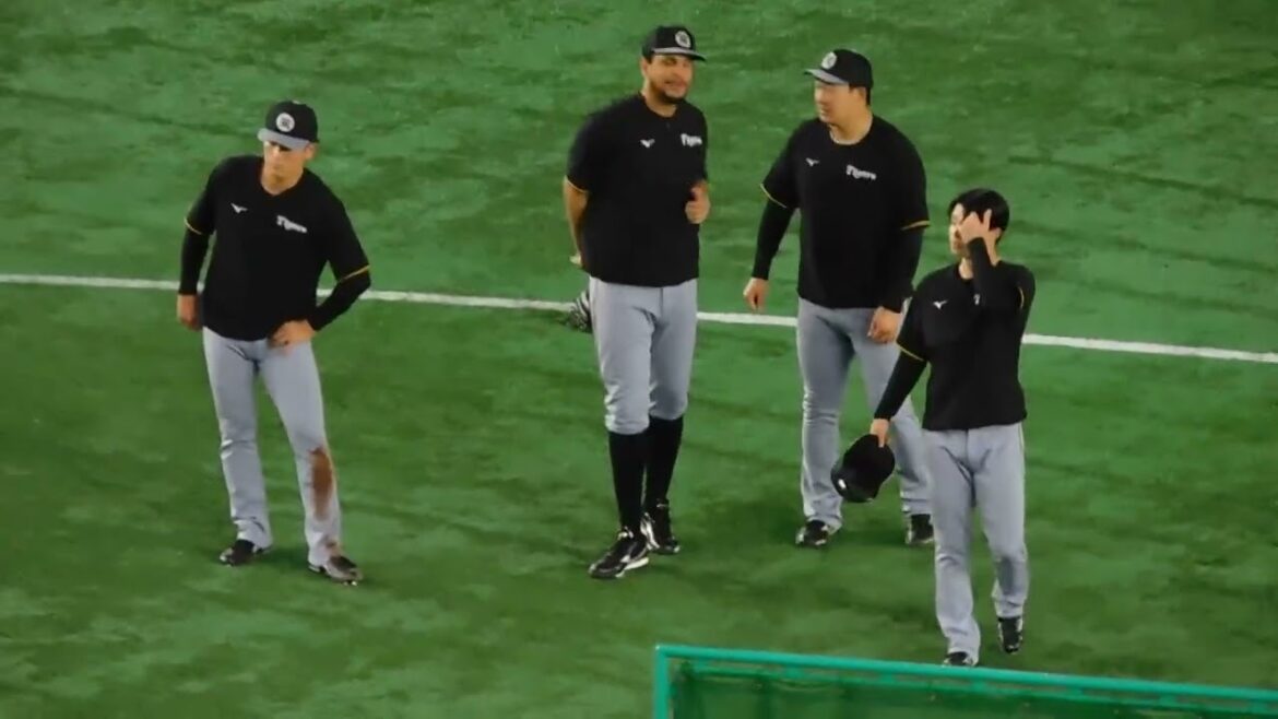 【いざ世界一撃破へ】2025.3.16vsドジャース 阪神 試合前練習
