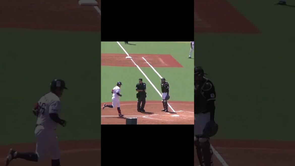 スワローズ三ツ俣大樹 強風にのって特大ホームラン【ヤクルトスワローズ対 千葉ロッテマリーンズ イースタン2024年4月19日】