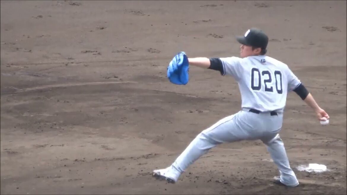 戸田懐生選手（巨人・KTCおおぞら高等学院卒）の投球フォーム