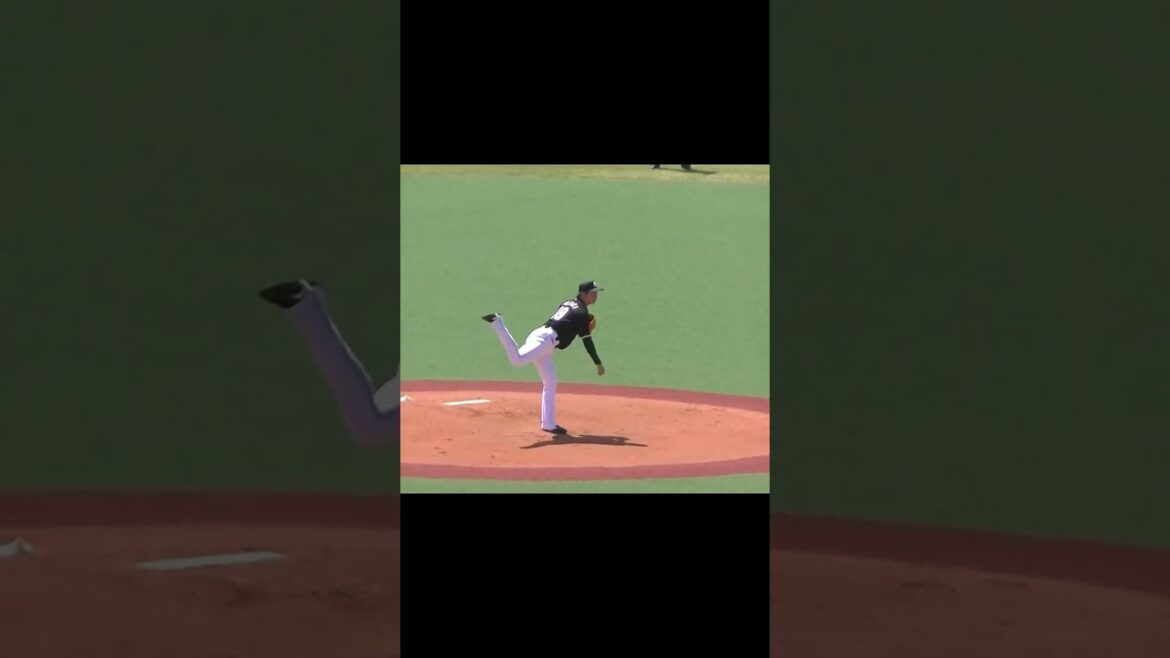 マリーンズ二木康太2024年投球フォーム【ヤクルトスワローズ対 千葉ロッテマリーンズ イースタン2024年4月19日】 #baseball