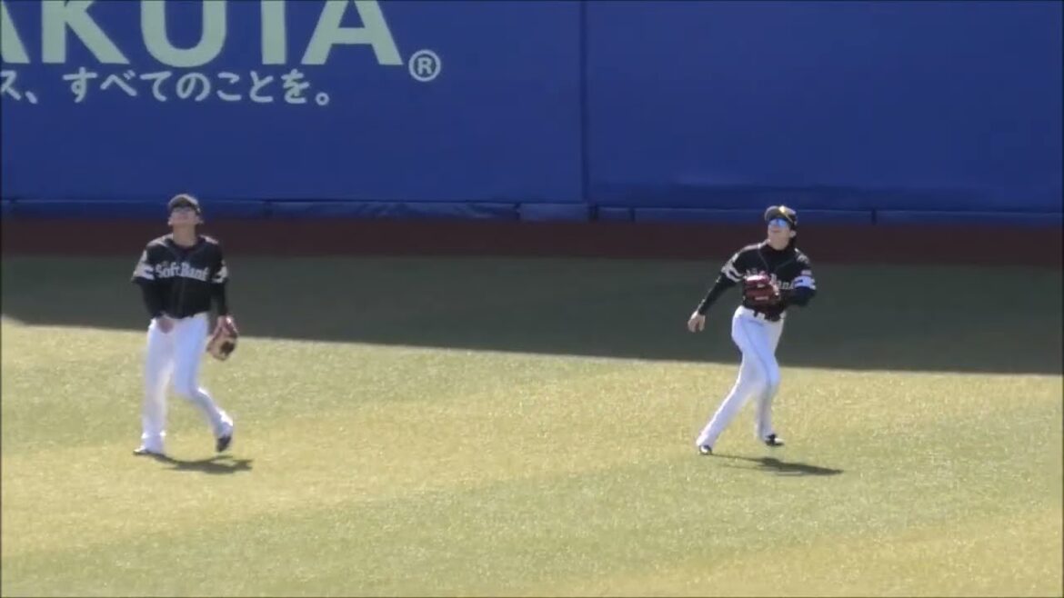 ソフトバンクホークス 外野シートノック【1/2】(柳田,柳町,周東,川村,近藤,正木,笹川)~2025.3.7(ZOZOマリン) ソフトバンクホークス 外野シートノック【1/2】(柳田,柳町,周東,川村,近藤,正木,笹川)~2025.3.7(ZOZOマリン)