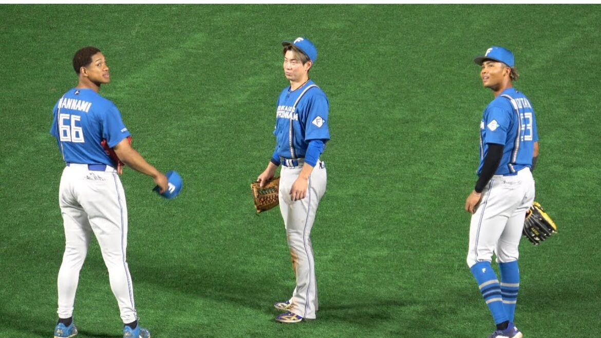 日本ハム外野座談会😍万波中正・水谷瞬・松本剛の外野トリオのスペックが高すぎる😍2025.3.15