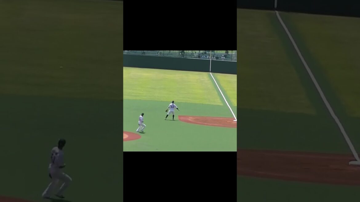 日ハム エンドランで古川裕大がライトへヒットを放つ（2024年6月14日 ヤクルトスワローズ対 日本ハムファイターズ）