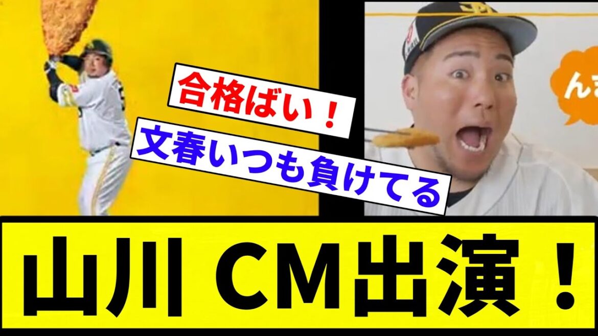 【ガッシリ出演！！】山川穂高さん出演のアジフライCM、九州で放送中！【プロ野球反応集】【2chスレ】【なんG】