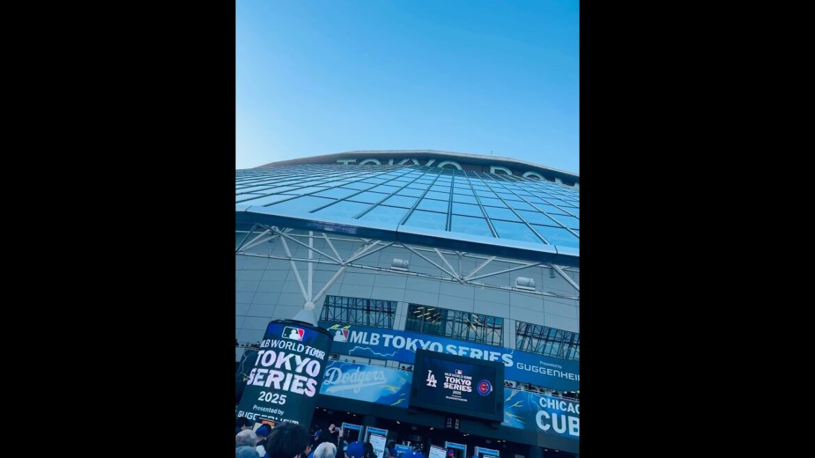 【試合前3時間でこの人!!】MLB TOKYO series 本日開幕!!