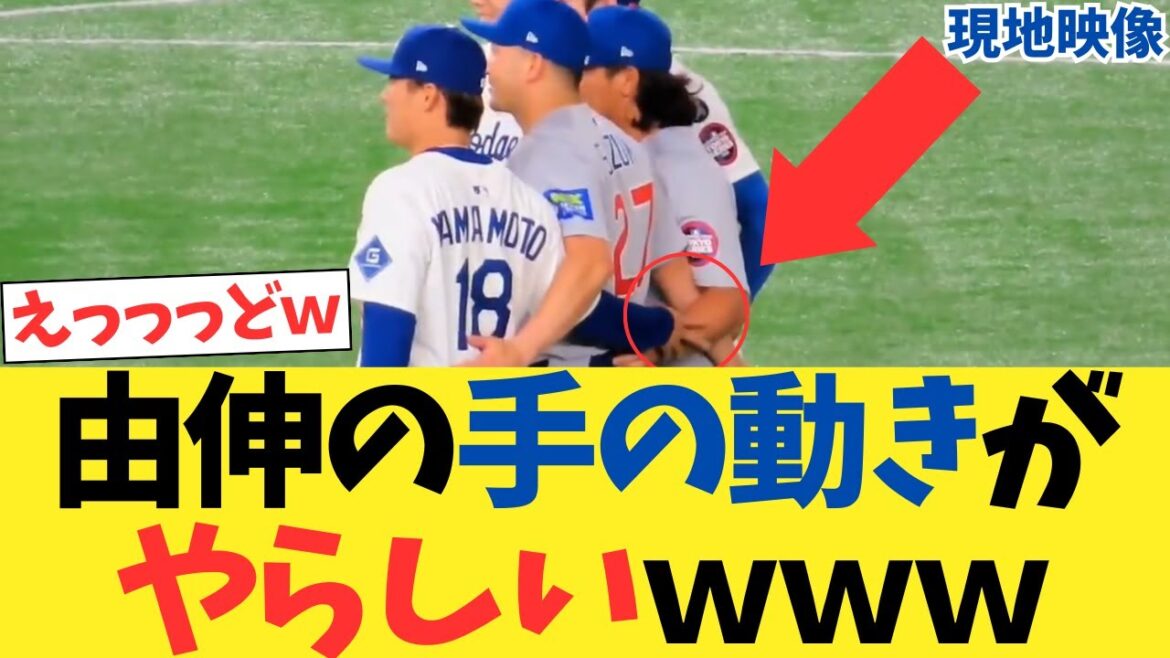 【現地映像】今永昇太にちょっかいかける山本由伸wwwwwwwwwwwwwww