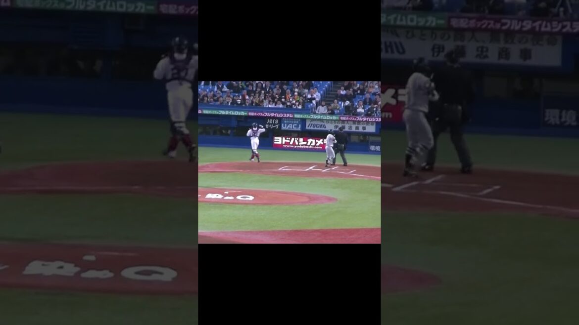 門脇誠から見逃し三振で三者連続見逃し三振の高橋奎二（2024年4月11日 ヤクルトスワローズ 対 読売ジャイアンツ）#高橋奎二 #門脇誠