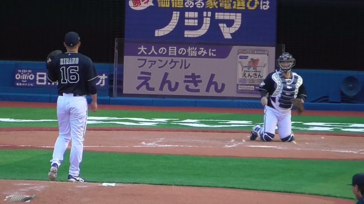 2025年3月18日 オープン戦 横浜DeNA－オリックス 平野 佳寿 投手の入場＆準備投球（ボールデッド中）
