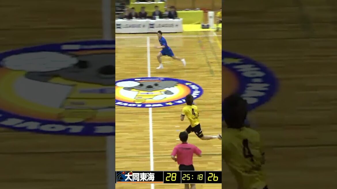 【ハンドボール】日本代表・藤坂尚輝 選手が大同フェニックス東海でのデビューを果たす #Shorts