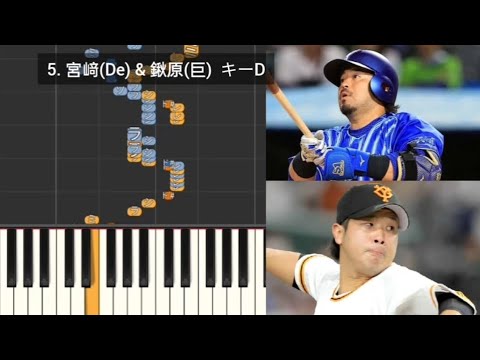 【プロ野球応援歌検証】 宮﨑敏郎(DeNA)&鍬原拓也(巨人) ハモリ合成 【プロ野球応援歌検証】 宮﨑敏郎(DeNA)&鍬原拓也(巨人) ハモリ合成