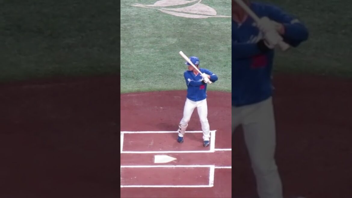 【ドラゴンズ】三好大倫バッティングフォーム＜読売ジャイアンツ 対 中日ドラゴンズ 2024年4月24日＞