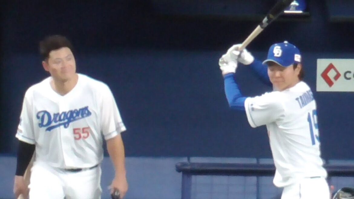 期待のDH 髙橋宏斗の素振り姿に細川成也も笑顔　中日ドラゴンズVS東北楽天ゴールデンイーグルス　2025/03/22