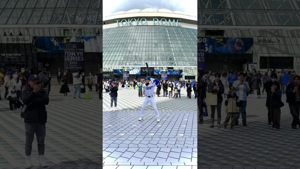 MLBいよいよ開幕🇯🇵✨ #マチョ谷 #野球 #ものまね #メジャーリーグ