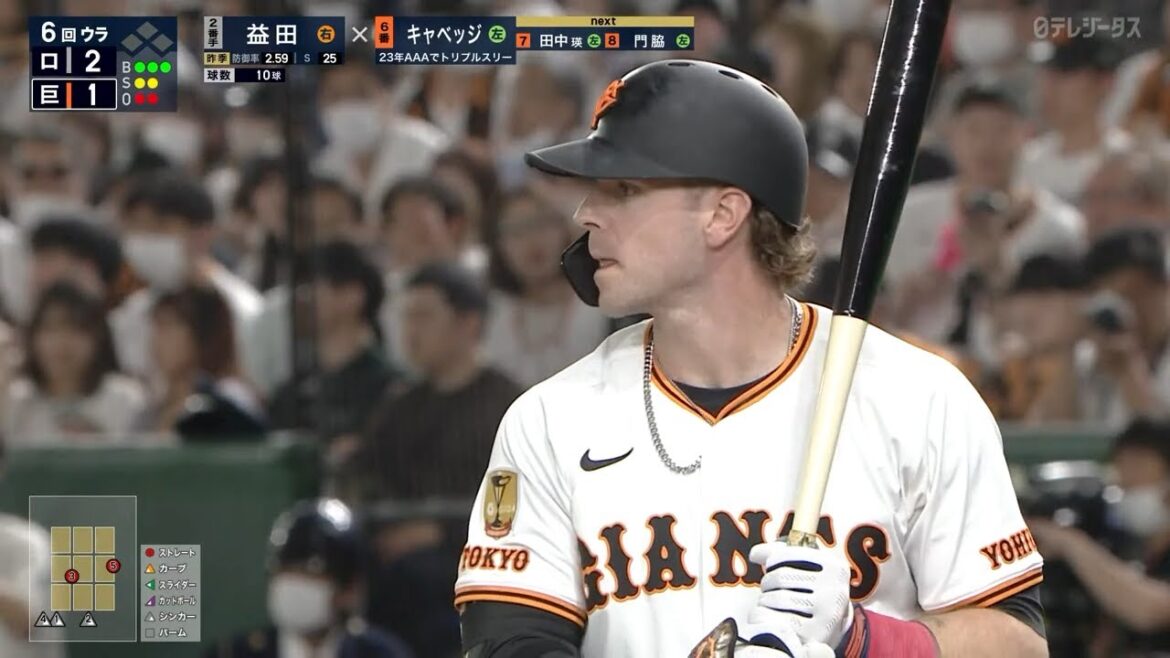 【オープン戦】"キャベッジ" 犠飛＆フェン直特大二塁打【巨人×ロッテ】