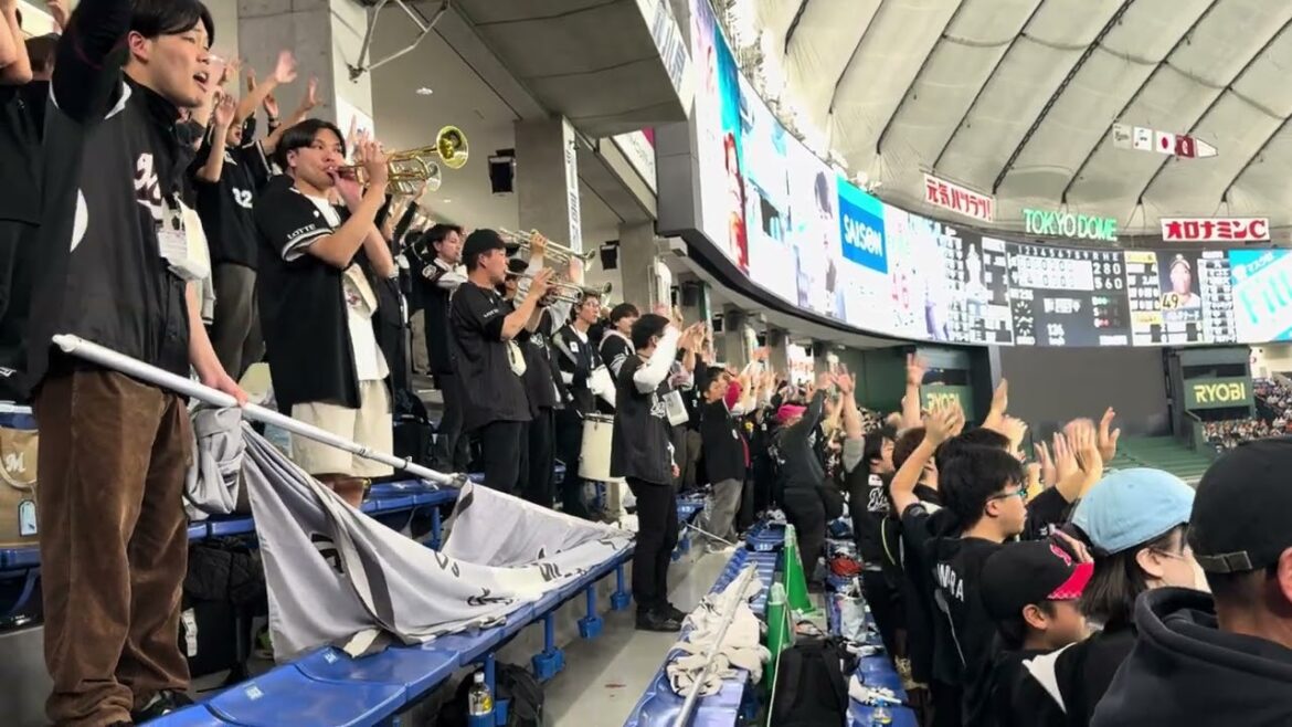 安田尚憲応援歌  2025/3/21 ジャイアンツ vs ロッテ  #chibalotte