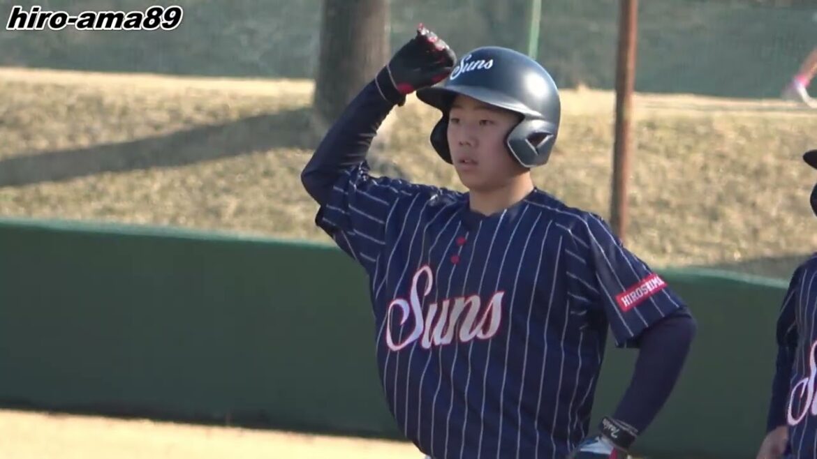《中学軟式》【規格外スラッガー】   田代蒼天 選手（広島サンズ）【期待値∞無限大】《サンズ大会＆レイワンズ大会》