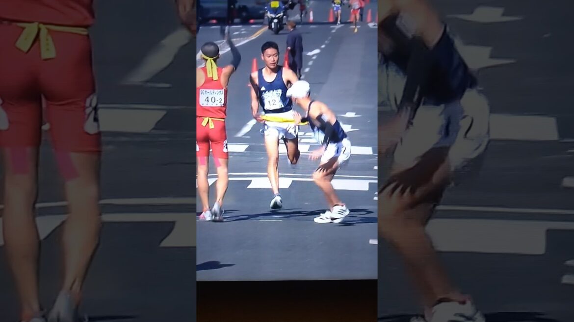 全国高校駅伝2024男子1区 鈴木琉胤(八千代松陰3年)日本人最高記録で区間賞 #ekiden