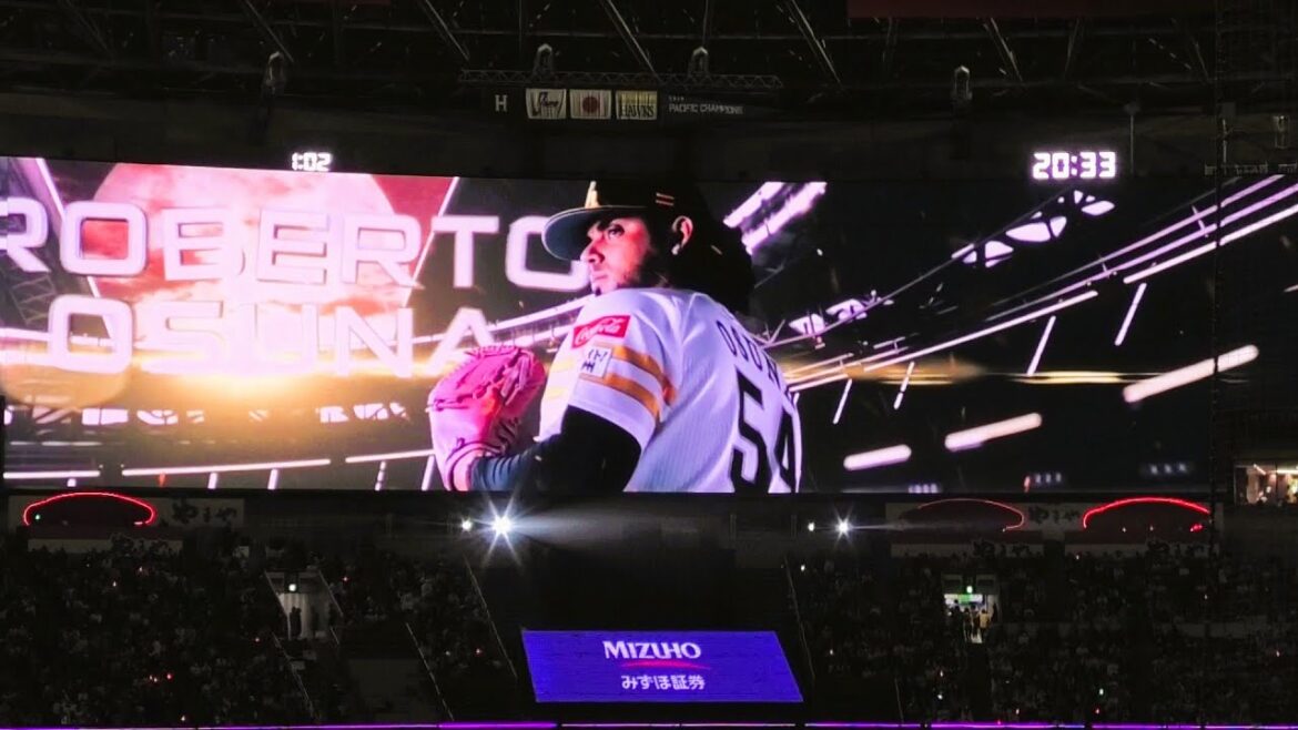 (フライング？)ホークス オスナ 登場曲～Toco Toco To／Dixson Waz, Lil Pump～2025.3.21 OP戦