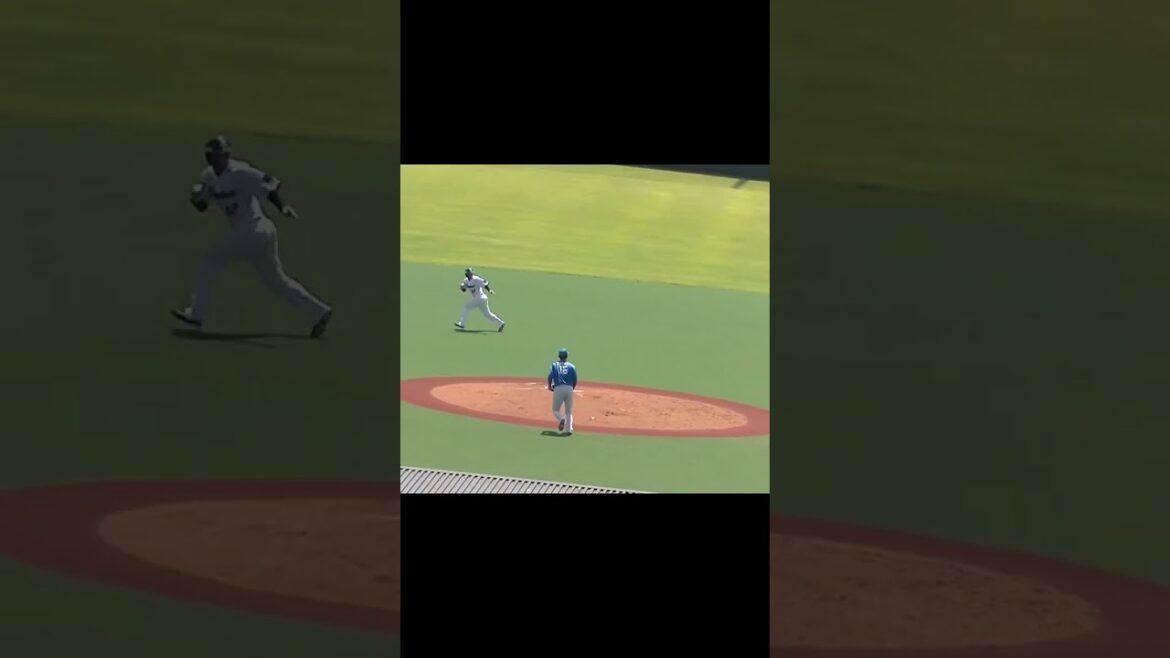 日ハム古川裕大の肩〜澤井廉の盗塁を刺す（2024年6月14日 ヤクルトスワローズ対 日本ハムファイターズ）