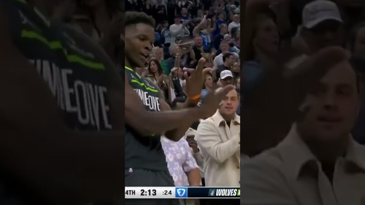 Anthony Edwards LOSES HIS MIND!