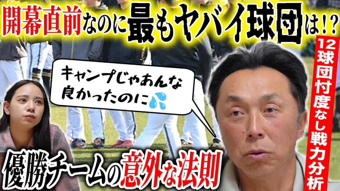 【大ピンチ!!】宮本「本当に同じ選手なの?」 オープン戦で露わに“最もヤバい球団”は!? データが炙り出した優勝チームの法則『開幕まで毎日公開』