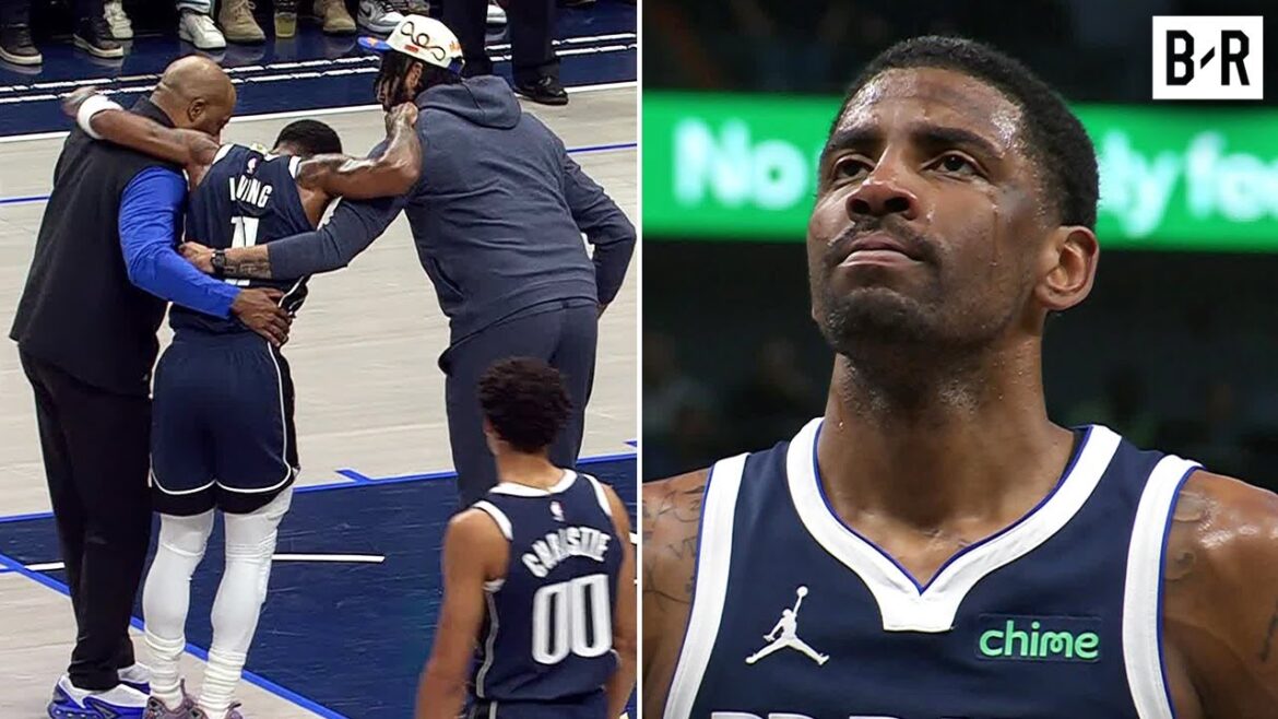 Kyrie Irving Still Shoots Both Free Throws After Suffering a Torn ACL Kyrie Irving Still Shoots Both Free Throws After Suffering a Torn ACL