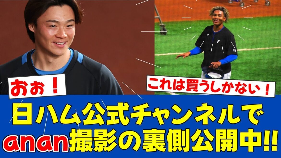 【朗報】日ハム5選手がananに登場!メイク姿の裏側公開【日ハムファンの反応】【F速報】 【朗報】日ハム5選手がananに登場!メイク姿の裏側公開【日ハムファンの反応】【F速報】