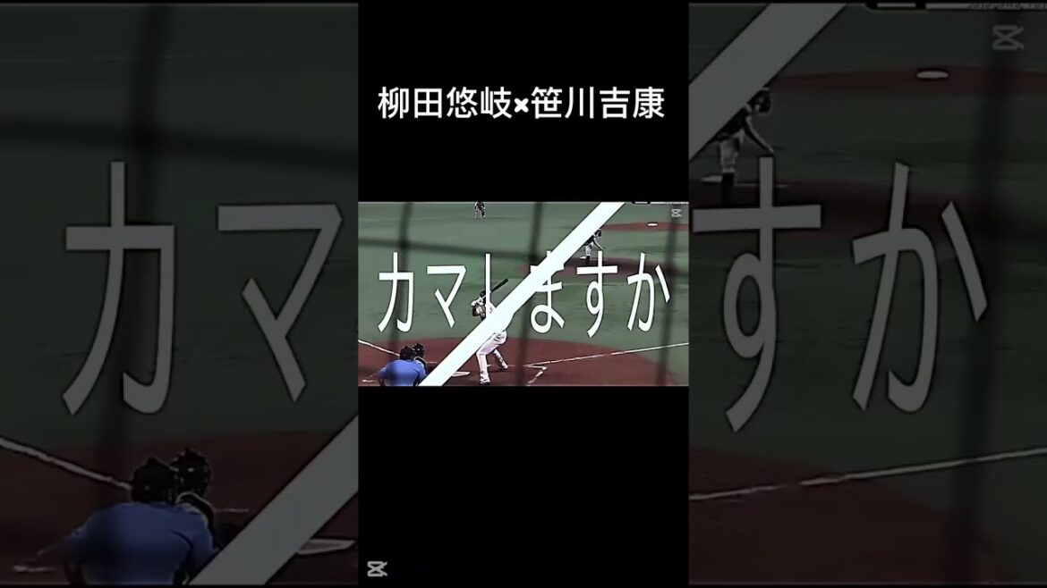 ホークス柳田悠岐×笹川吉康俺が表お前が裏#ホークス #柳田悠岐 #笹川吉康 #ギータ #歌詞動画 #プロ野球 #creepy #doppelgangers