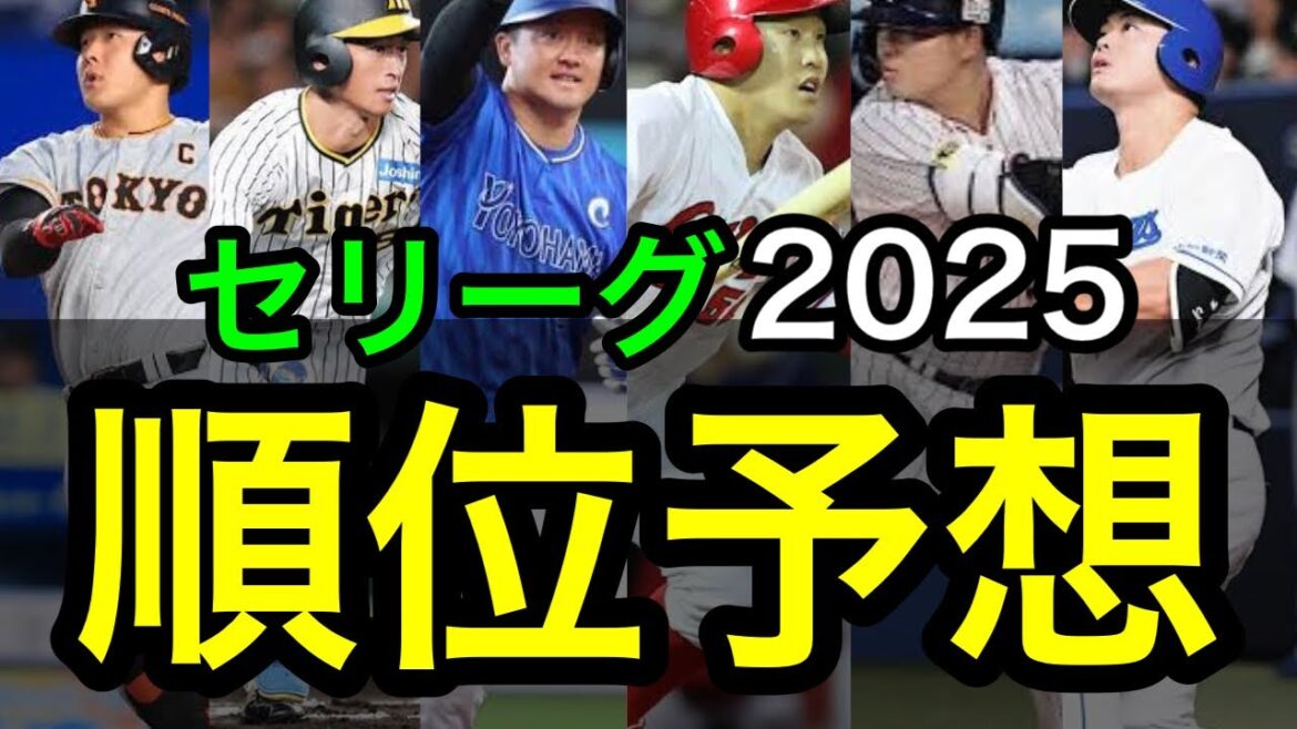 【開幕直前】セリーグ順位予想と主力選手、主力選手、新外国人、ルーキーの成績も予想していきます。