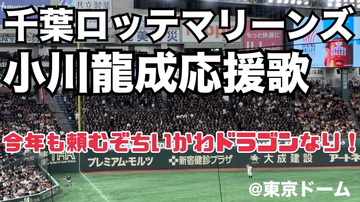 千葉ロッテマリーンズ 小川龍成応援歌