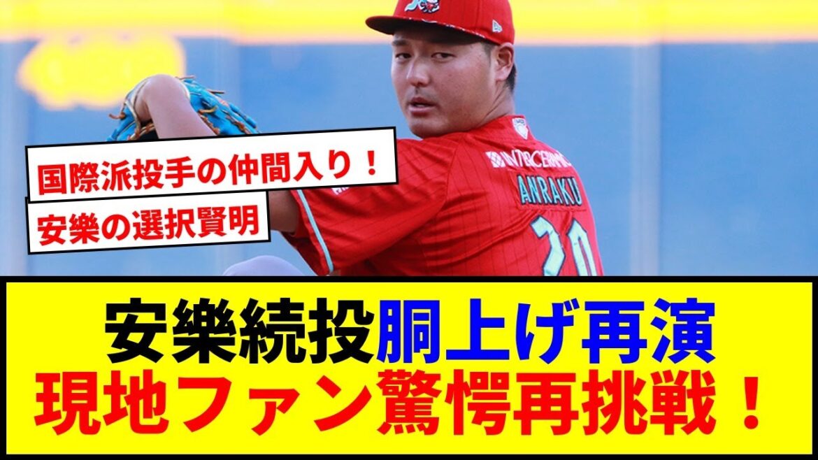 【突撃】安樂智大がメキシコで再挑戦！胴上げ投手で復活www
