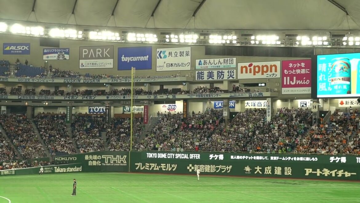 2025 3-1 東京ヤクルトスワローズ 松本直樹 応援歌 in東京ドーム