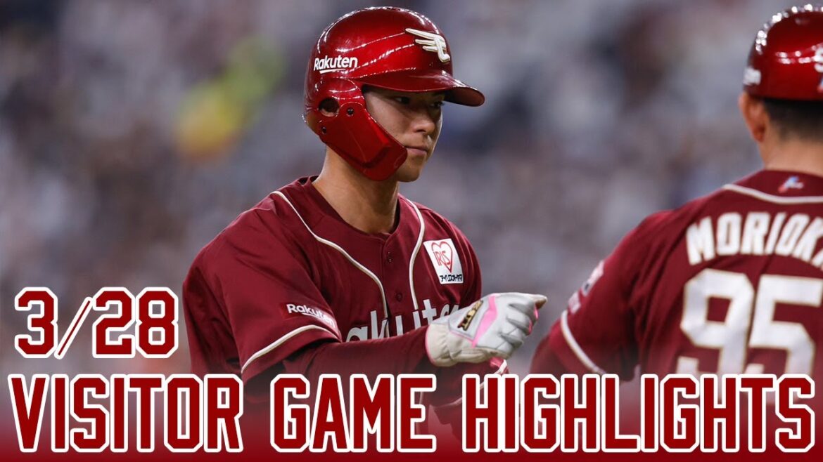 【2025/3/28】vs.オリックス・バファローズ 1回戦 ハイライト