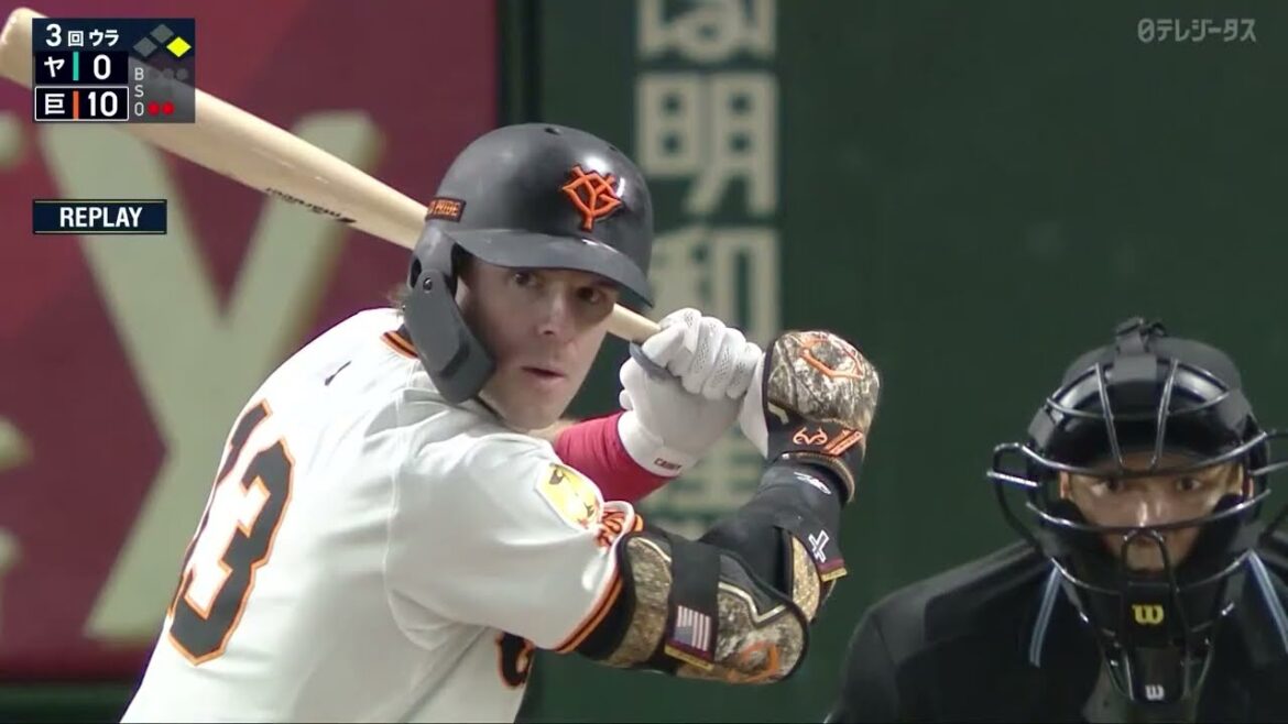 キャベッジ2試合連発！右中間へ2号3ラン
