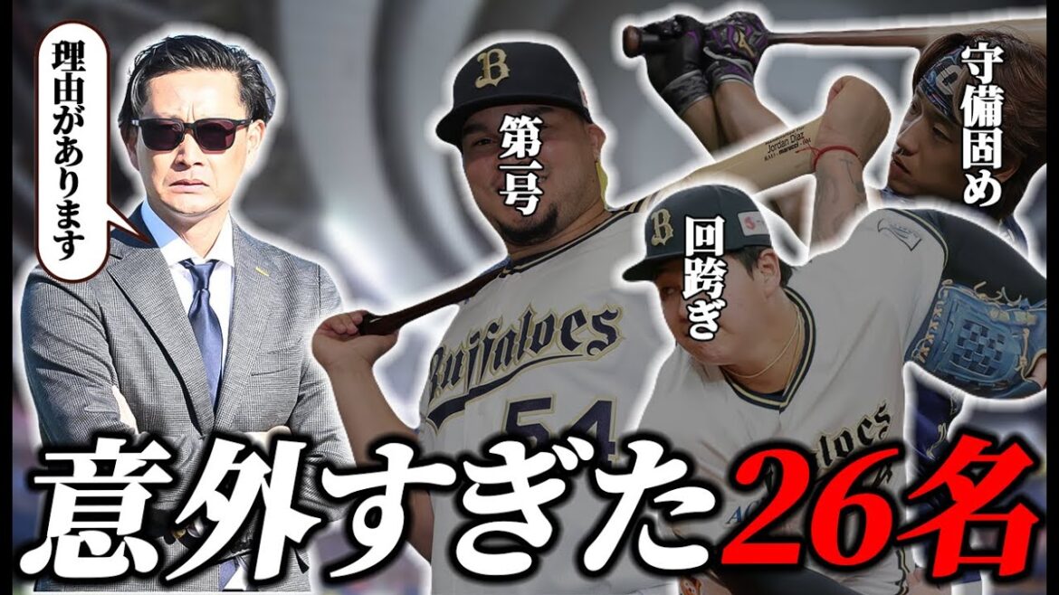 開幕メンバーが意外すぎる。【オリックス】