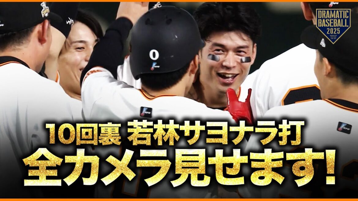 【何度でも見たい】若林サヨナラ打【全カメラ見せます】【開幕戦】