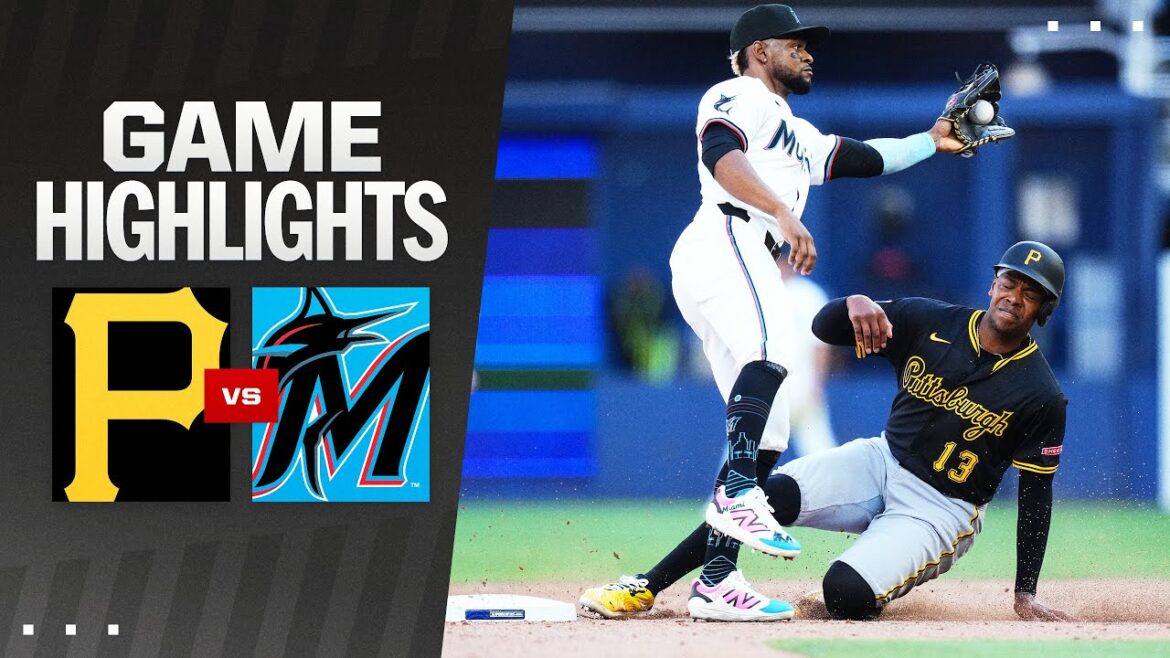 Pirates vs. Marlins Game Highlights (3/27/25) | MLB Highlights