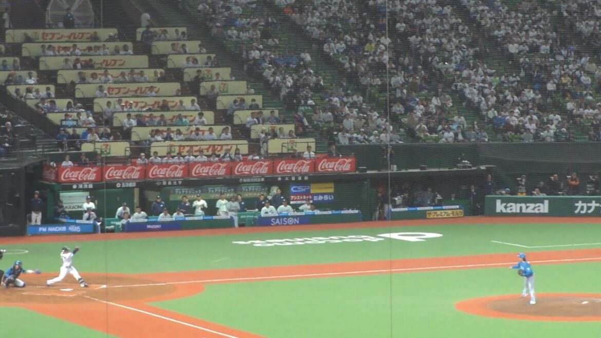 西武 渡部聖弥 プロ初ヒット　西武 vs 日本ハム　2025年3月28日(金) ベルーナドーム開幕戦