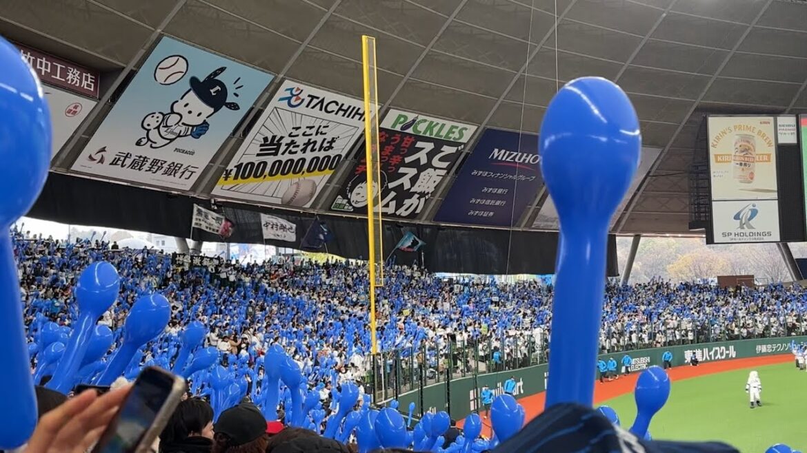完売御礼＋風船配布デーの『吠えろライオンズ』【西武-日本ハム】2025/3/29 ラッキー7
