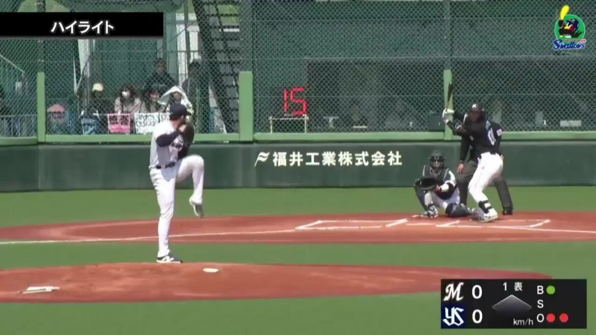 【ファームハイライト】ランバート投手が5回1安打1失点のピッチング｜3月30日 東京ヤクルトスワローズvs千葉ロッテマリーンズ（戸田球場）